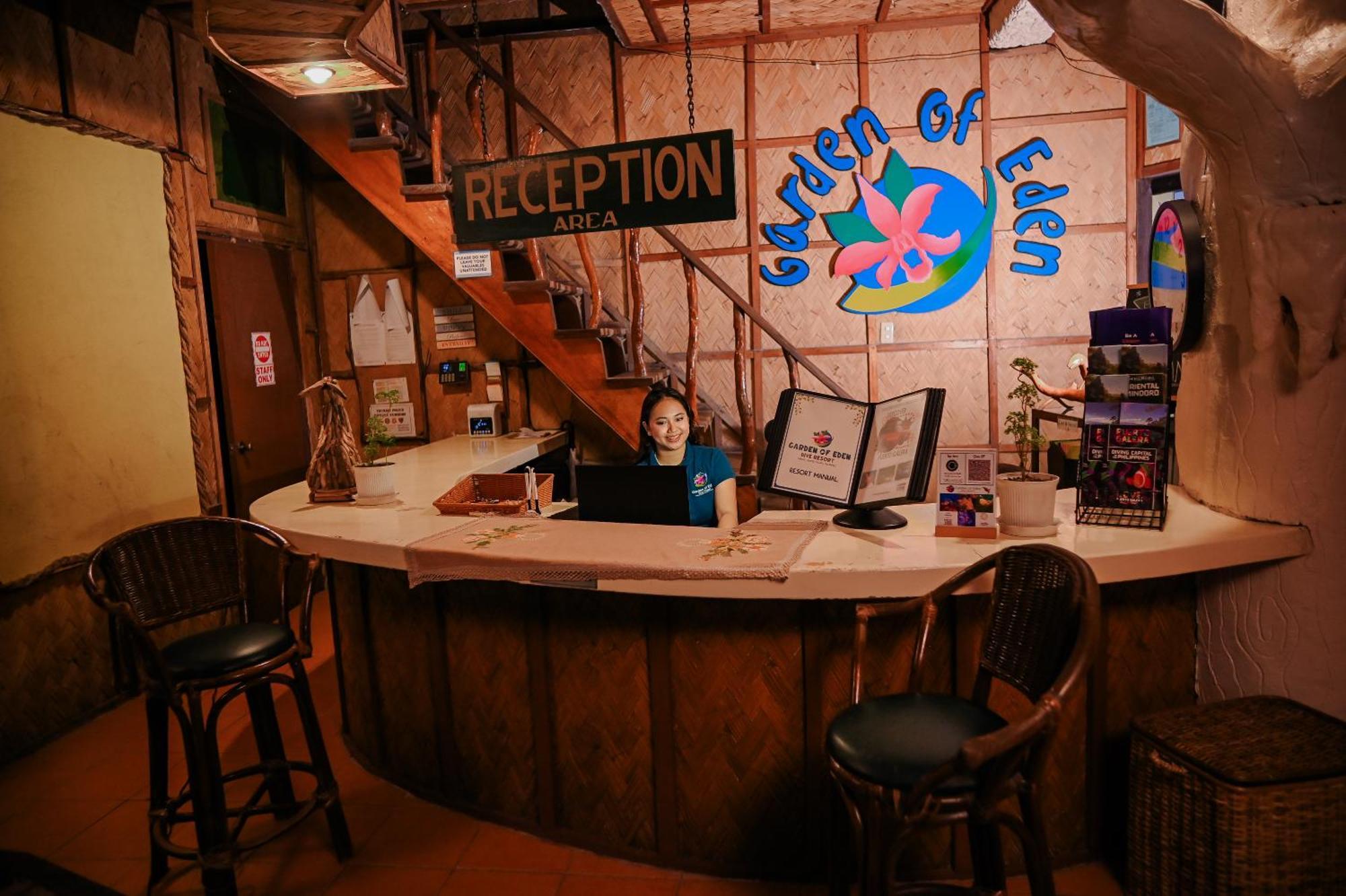 Garden Of Eden Dive Resort プエルト・ガレラ エクステリア 写真